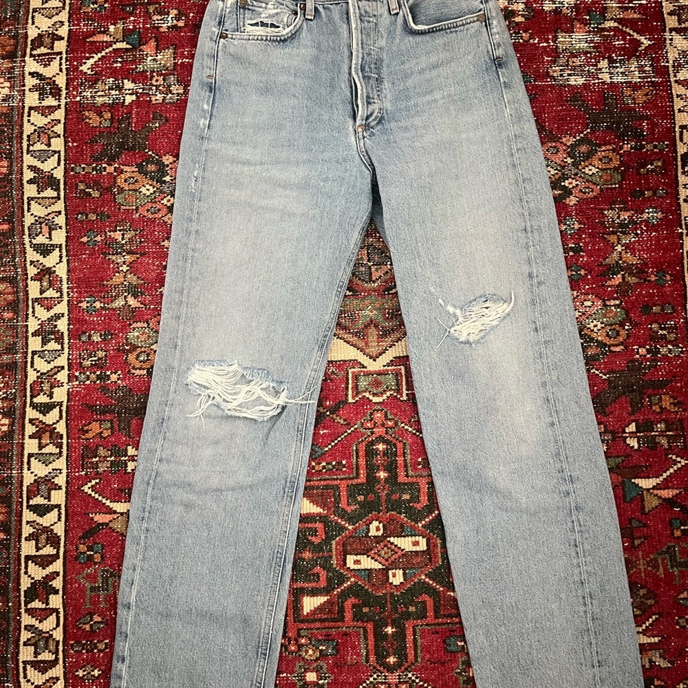 Agolde straight leg jeans